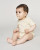 Body pre bábätká s krátkymi rukávmi - Stanley Stella, farba - natural raw, veľkosť - 12-18 m/80-86cm