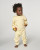 Mikina na zips pre bábätká - Stanley Stella, farba - butter, veľkosť - 6-12 m/68-80cm