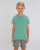 Detské tričko - Stanley Stella, farba - mid heather green, veľkosť - 5-6/110-116cm