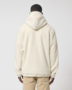 The unisex sherpa hoodie