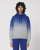 The unisex dip dyed relaxed hoodie sweatshirt - Stanley Stella, farba - dip dye worker blue/heather grey, veľkosť - XXS