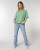 Unisex tričko - Stanley Stella, farba - dusty mint, veľkosť - XXS