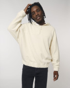 The unisex oversized hoodie sweatshirt wave terry