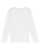 Detské tričko s dlhými rukávmi - Stanley Stella, farba - white, veľkosť - 5-6/110-116cm