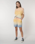 The unisex ombre jogger shorts
