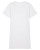 Dámske tričkové šaty - Stanley Stella, farba - white, veľkosť - XS