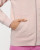 Unisex mikina na zips - Stanley Stella, farba - cream heather pink, veľkosť - XXS