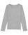 Dámske tričko s dlhými rukávmi - Stanley Stella, farba - heather grey, veľkosť - XS