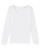 Dámske tričko s dlhými rukávmi - Stanley Stella, farba - white, veľkosť - XL