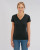 Dámske tričko s výstrihom v tvare V - Stanley Stella, farba - čierna, veľkosť - XS
