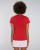 Dámske tričko s výstrihom v tvare V - Stanley Stella, farba - red, veľkosť - XS