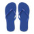 PE pláž papuče, farba - modrá, veľkosť - L