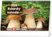 Stolový Hubársky kalendár 2024, 23,1 × 14,5 cm