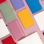 NOTIQUE Notes Žltá, bodkovaný, 13 x 21 cm