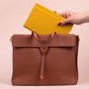 NOTIQUE Notes Žltá, bodkovaný, 13 x 21 cm