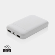 Powerbanka 5000 mAh z RCS recykl. plastu - XD Collection