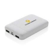 Powerbanka 5000 mAh z RCS recykl. plastu - XD Collection