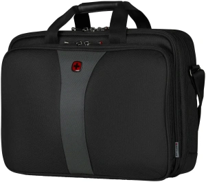 Wenger LEGACY - 17" trojitá brašna na notebook, čierna/šedivá