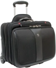 Wenger PATRIOT - 15,4 a 17" dvojitá business brašna na kolečkách, čierna