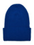 Čiapka Recycled Yarn Ribbed Knit Beanie - Flexfit, farba - royalblue, veľkosť - One Size