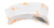 Batik Dye Curved Visor šilt - Flexfit, farba - orange/white, veľkosť - One Size