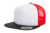 Foam Trucker with White Front šiltovka - Flexfit, farba - black/white/red, veľkosť - One Size