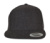 Melton Wool Snapback šiltovka - Flexfit, farba - dark grey, veľkosť - One Size
