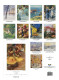 Nástenný kalendár Impressionists 2024