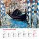 Nástenný kalendár Impresionisti štvorec 2024