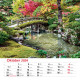 Nástenný kalendár Záhrady štvorec 2024