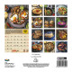 Nástenný kalendár Gourmet 2024
