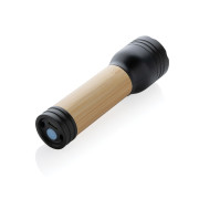 USB svietidlo Lucid 1W z RCS recykl. plastu a bambusu - XD Collection