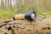 USB svietidlo Lucid 1W z RCS recykl. plastu a bambusu - XD Collection
