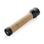 USB svietidlo Lucid 5W z RCS recykl. plastu a bambusu - XD Collection