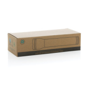 USB svietidlo Lucid 5W z RCS recykl. plastu a bambusu - XD Collection