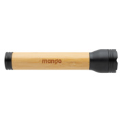 USB svietidlo Lucid 5W z RCS recykl. plastu a bambusu - XD Collection