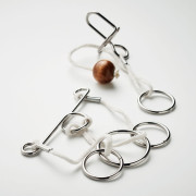 Súprava 2 kovových hlavolamov