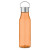 Fľaša z RPET 600 ml, farba - transparentní oranžová