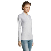 Perfect - dámske LSL Polo180 - Sol's – ash – náhľad 3
