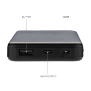 Bezdrôtová powerbanka 5000 mAh 5W z RCS recykl. plastu - XD Collection