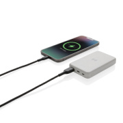 Bezdrôtová powerbanka 5000 mAh 5W z RCS recykl. plastu - XD Collection