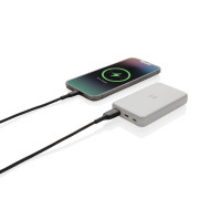 Bezdrôtová powerbanka 5000 mAh 5W z RCS recykl. plastu - XD Collection