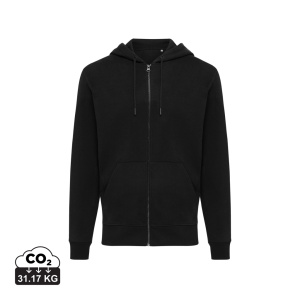 Mikina na zips s kapucňou IQONIQ Abisko z recykl. bavlny