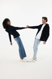 Mikina na zips s kapucňou IQONIQ Abisko z recykl. bavlny - Iqoniq