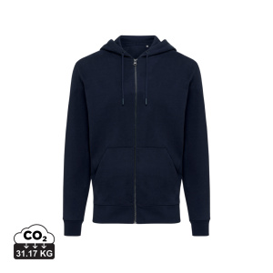 Mikina na zips s kapucňou IQONIQ Abisko z recykl. bavlny