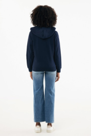 Mikina na zips s kapucňou IQONIQ Abisko z recykl. bavlny - Iqoniq