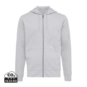 Mikina na zips s kapucňou IQONIQ Abisko z recykl. bavlny