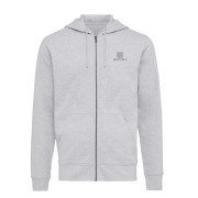 Mikina na zips s kapucňou IQONIQ Abisko z recykl. bavlny - Iqoniq