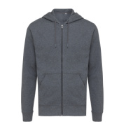 Mikina na zips s kapucňou IQONIQ Abisko z recykl. bavlny - Iqoniq
