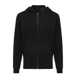 Mikina na zips s kapucňou IQONIQ Abisko z recykl. bavlny